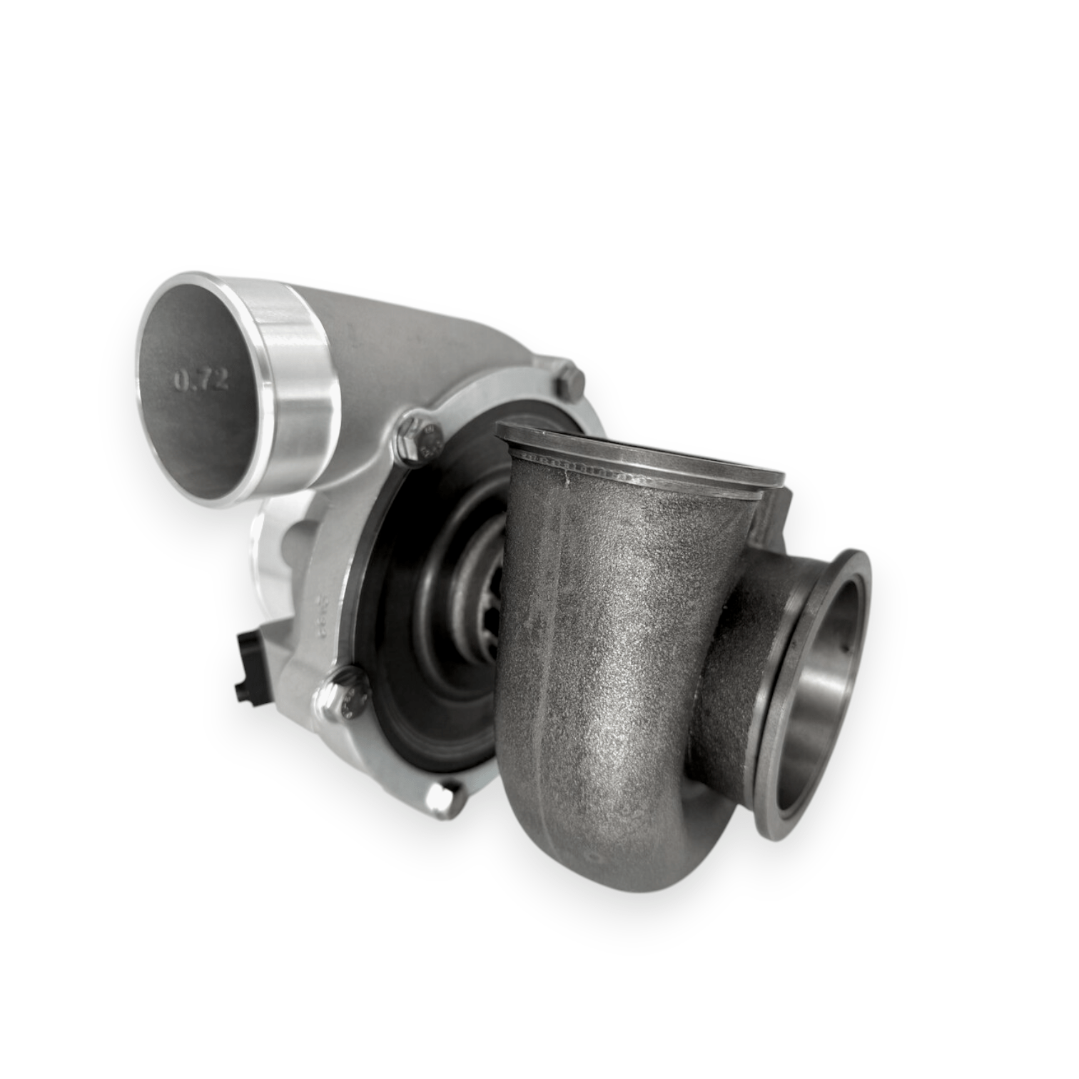 HPT F2 6262 Cast Iron V - Band Housing 0.82 A/R (Blemished) - HP Race Brands - HPT Turbo - Blemished