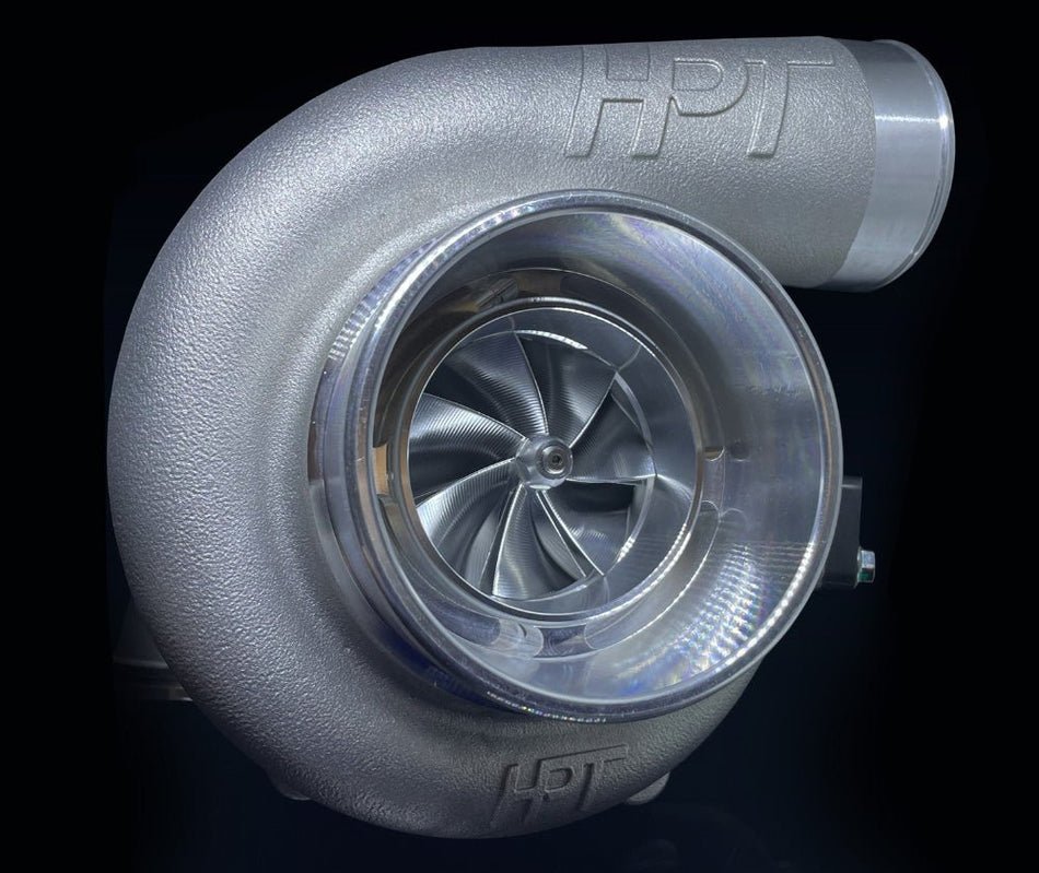 HPT F2 6466 Cast Iron T4 Inlet V - Band Discharge 0.80 A/R - HP Race Brands - HPT Turbo - Turbocharger