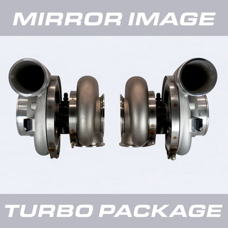 HPT F3 7170 Mirror Image Turbocharger Package (V-Band 0.96 A/R) - HP Race Brands - HPT Turbo - Turbocharger Package