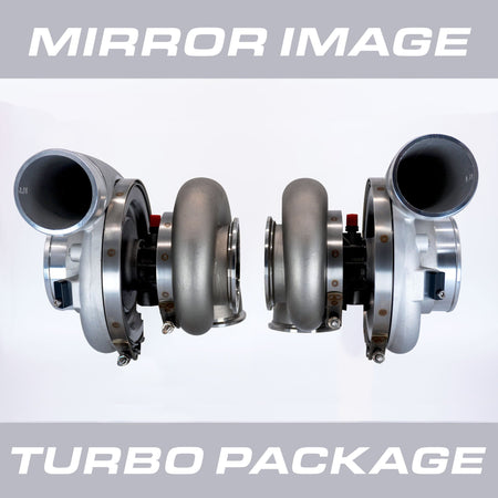 HPT F3 7275 Mirror Image Turbocharger Package (V - Band 0.96 A/R) - HP Race Brands - HPT Turbo - Turbocharger Package