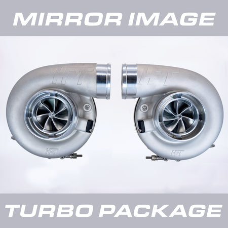 HPT F3 7275 Mirror Image Turbocharger Package (V - Band 0.96 A/R) - HP Race Brands - HPT Turbo - Turbocharger Package