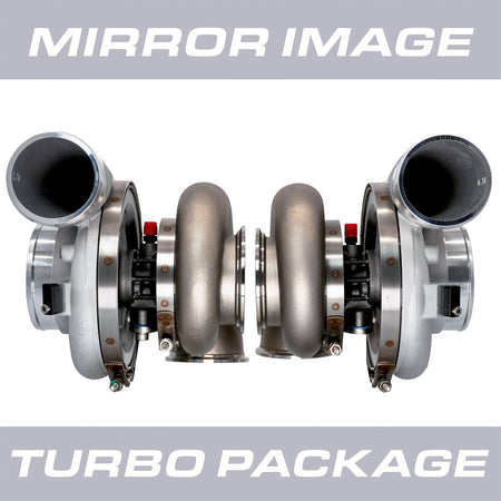HPT F3 8280 Mirror Image Turbocharger Package (V - Band 0.96 A/R) - HP Race Brands - HPT Turbo - Turbocharger Package