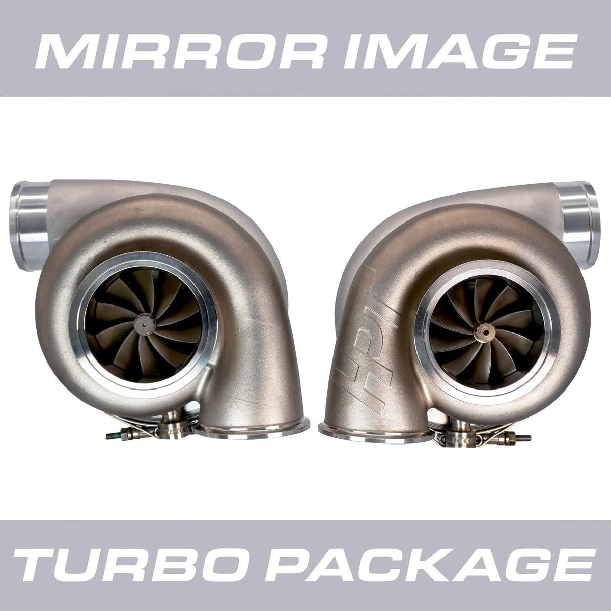 HPT F3 8280 Mirror Image Turbocharger Package (V - Band 0.96 A/R) - HP Race Brands - HPT Turbo - Turbocharger Package