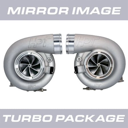 HPT F3 8280 Mirror Image Turbocharger Package (V - Band 0.96 A/R) - HP Race Brands - HPT Turbo - Turbocharger Package