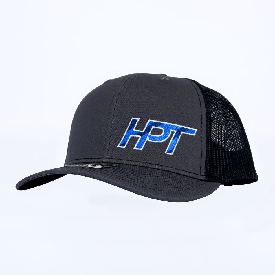 HPT Grey/Black Snapback Hat - HP Race Brands - HPT Turbo - Apparel & Merchandise