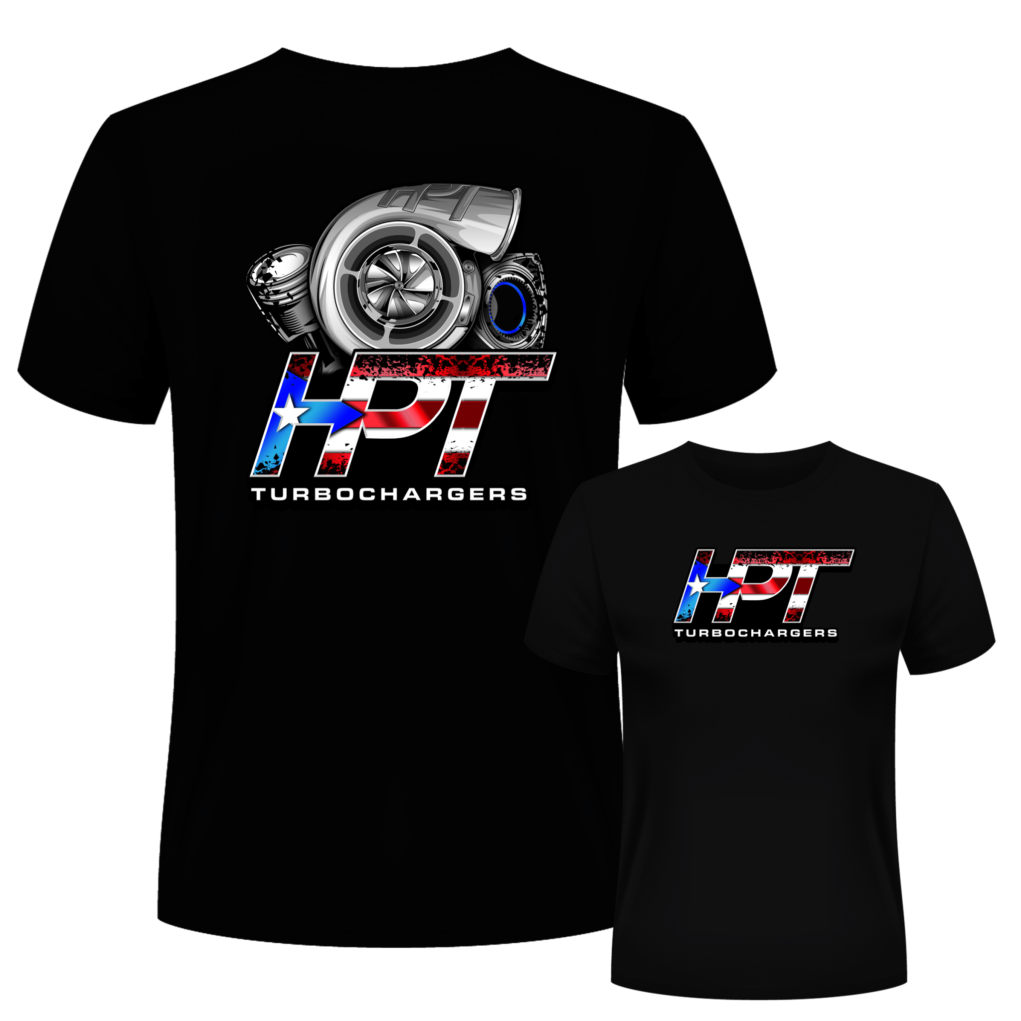 HPT Puerto Rico T-Shirt - HP Race Brands - HPT Turbo - Apparel & Merchandise