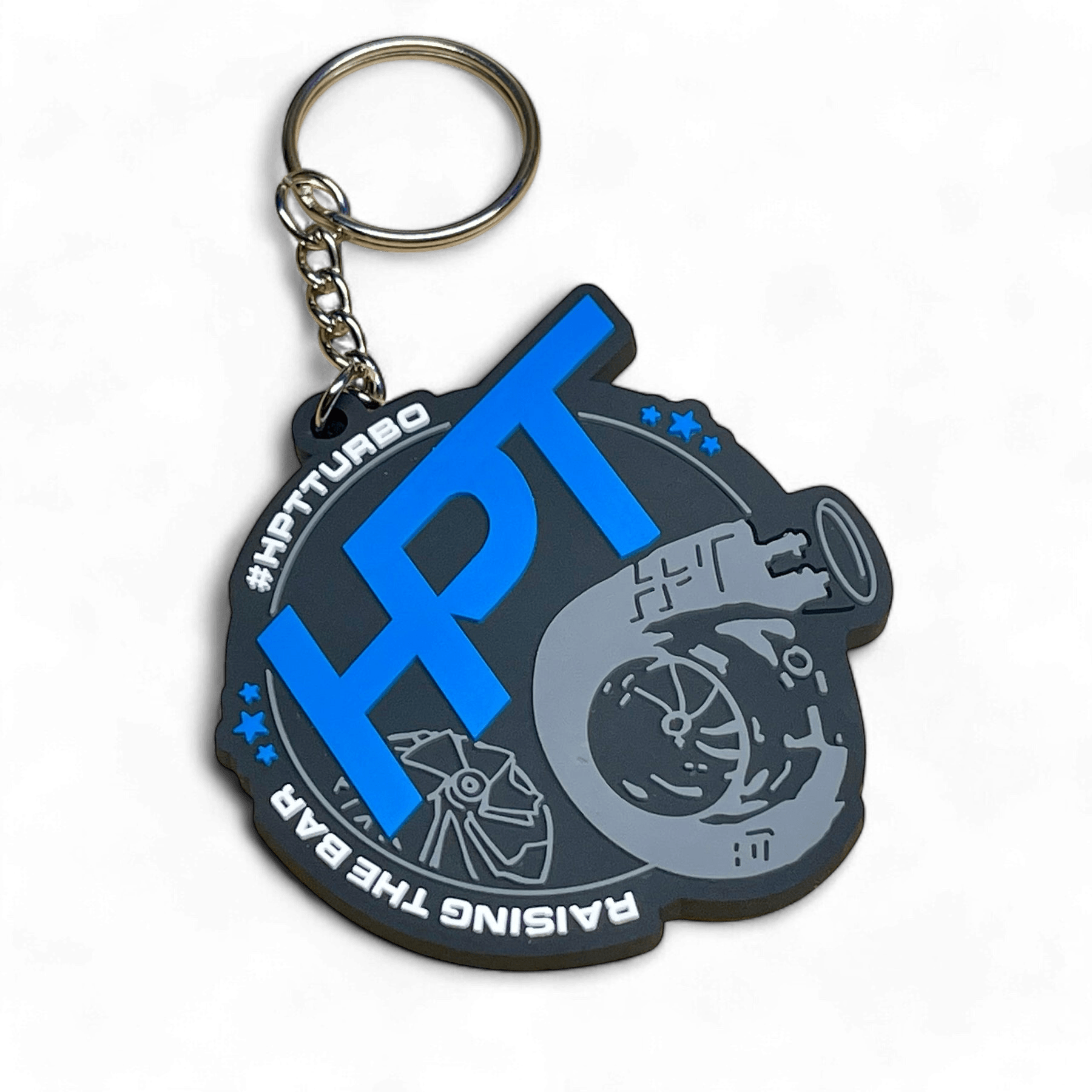 HPT Rubber Keychain - HP Race Brands - HPT Turbo - Apparel & Merchandise