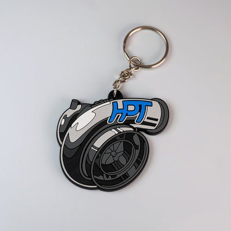 HPT Rubber Keychain - HP Race Brands - HPT Turbo - Apparel & Merchandise
