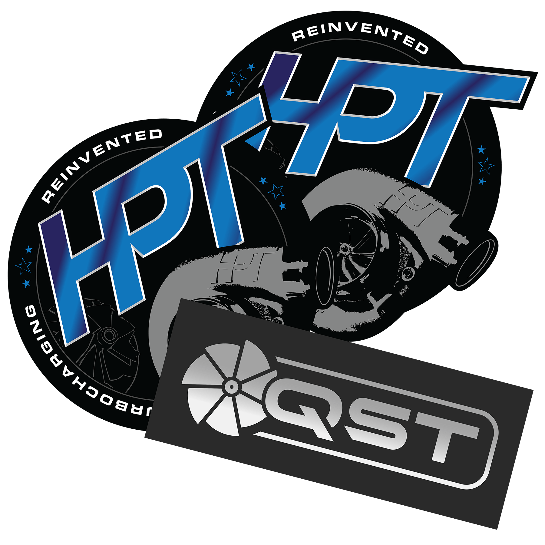 HPT Sticker Pack - HP Race Brands - HPT Turbo - Apparel & Merchandise