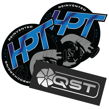 HPT Sticker Pack - HP Race Brands - HPT Turbo - Apparel & Merchandise