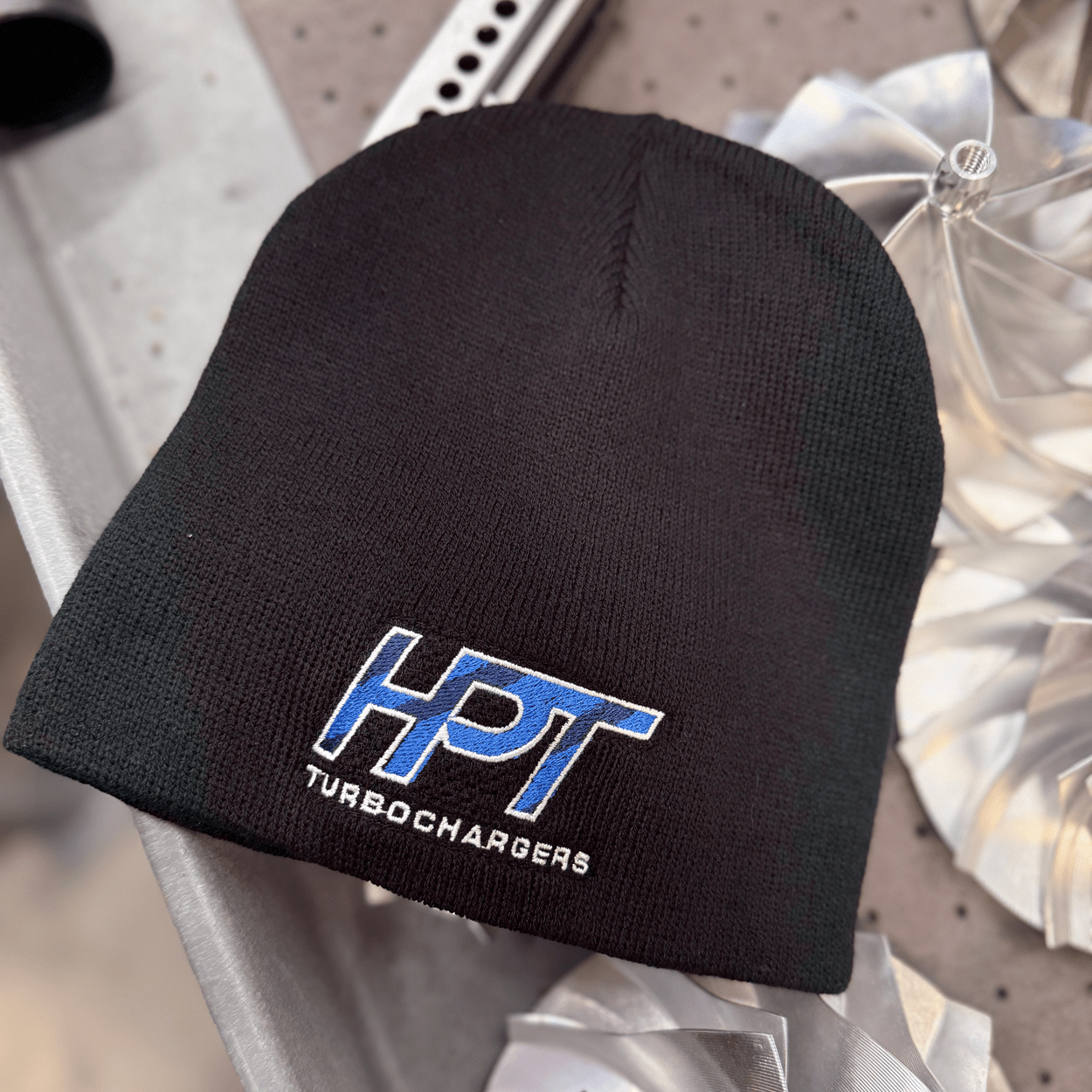 HPT Turbo Beanie - HP Race Brands - HPT Turbo - Apparel & Merchandise