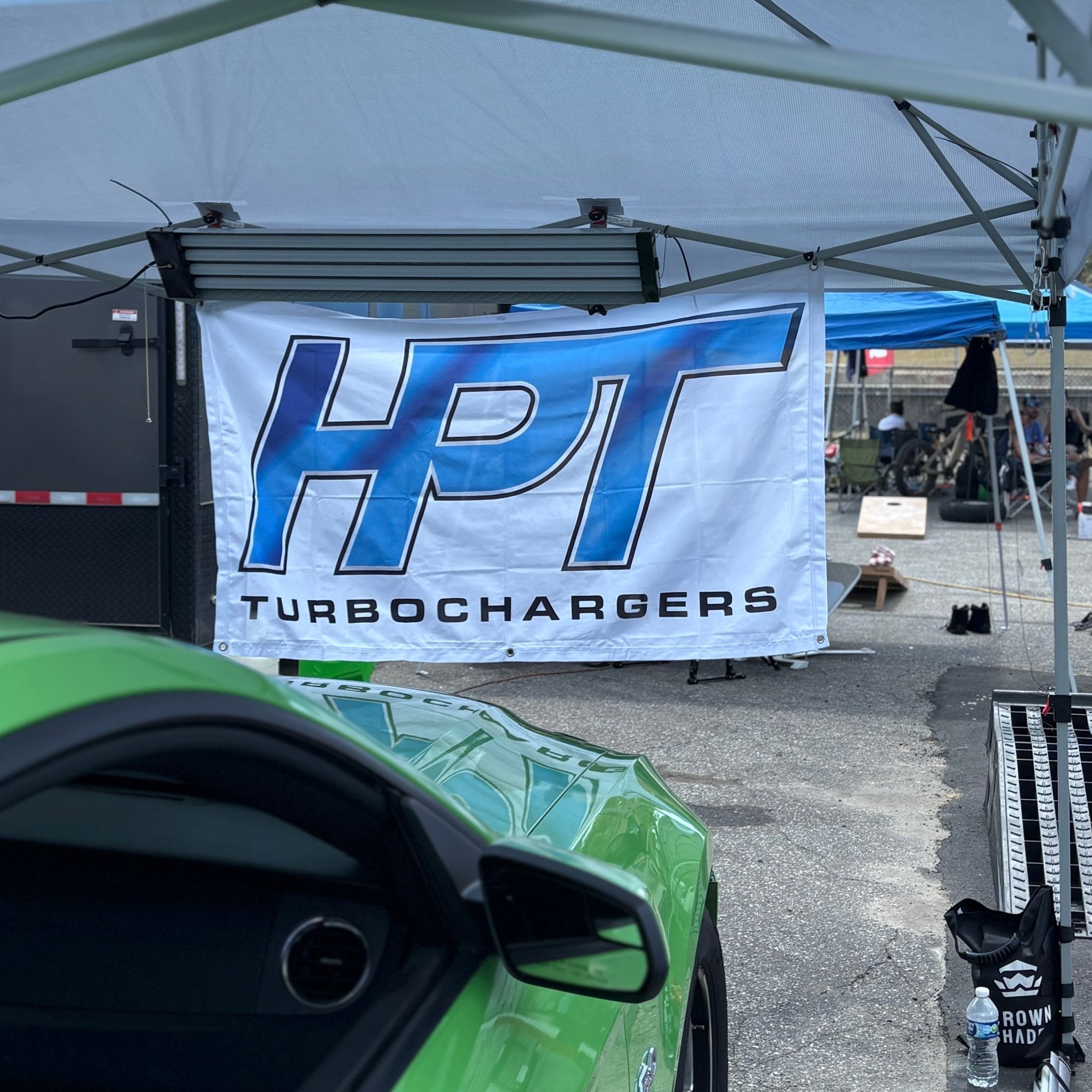 HPT Turbo Fabric Banner - 5' x 3' - HP Race Brands - HPT Turbo - Apparel & Merchandise