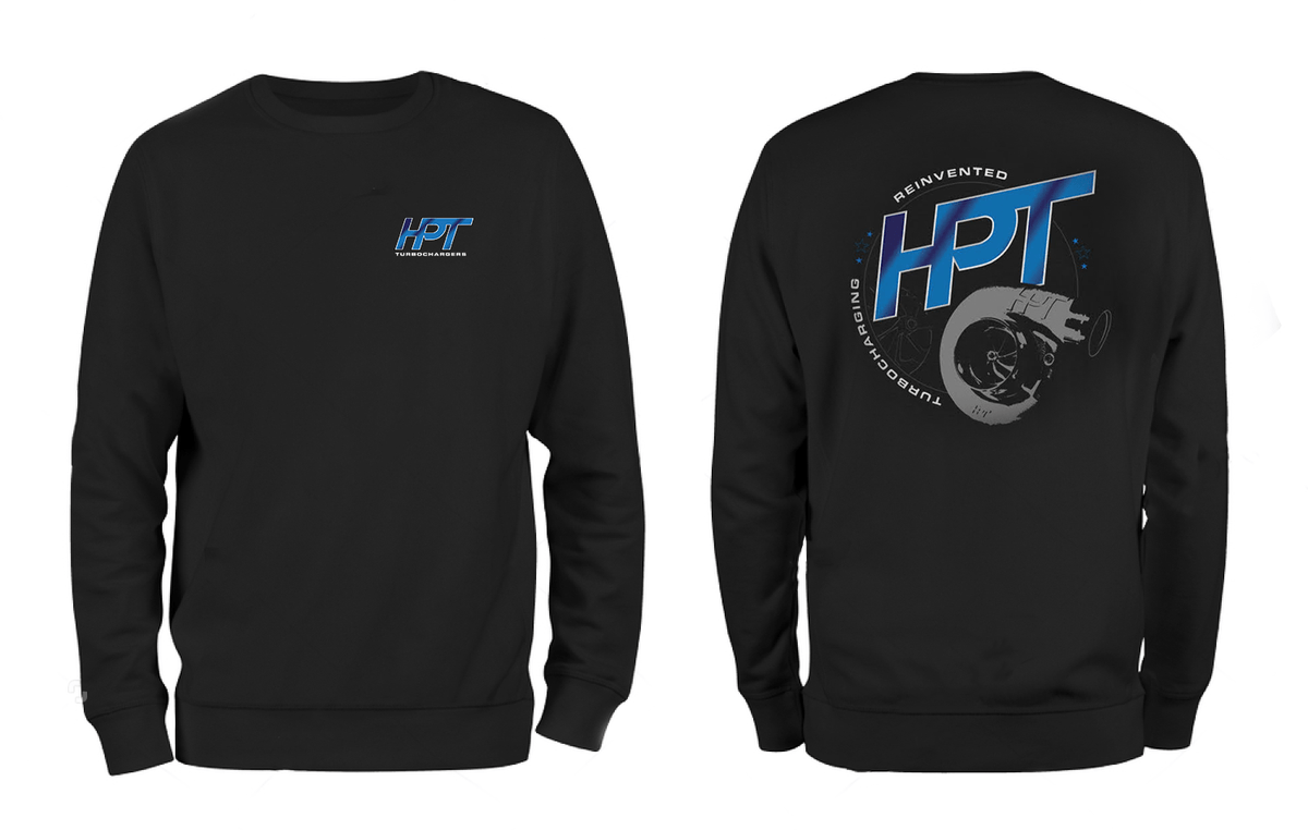 HPT Turbo Innovation Crewneck Sweatshirt - HP Race Brands - HPT Turbo - Apparel & Merchandise