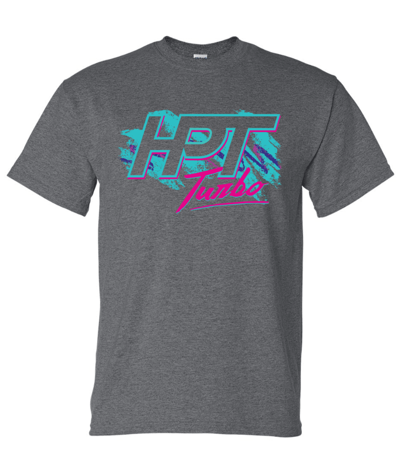 HPT Turbo Retro T-shirt - HP Race Brands - HPT Turbo - Apparel & Merchandise