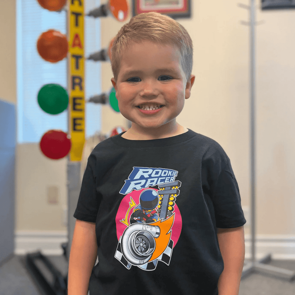 HPT Turbo Toddler T-shirt | Rookie Racer - HP Race Brands - HPT Turbo - Apparel & Merchandise