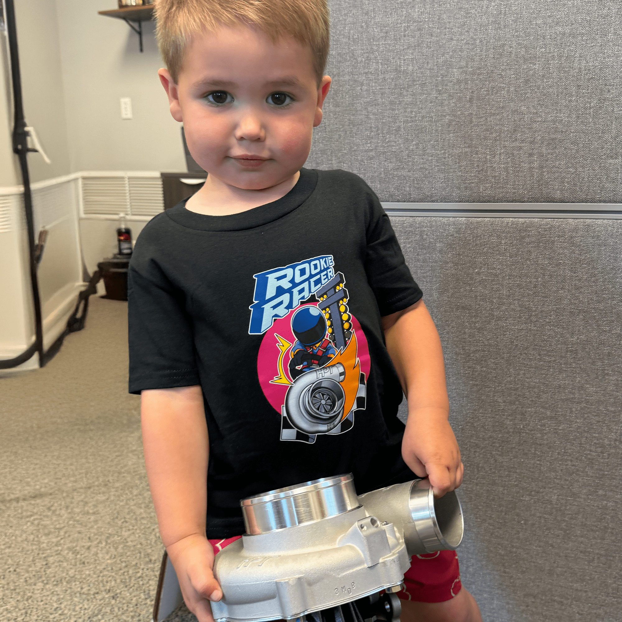 HPT Turbo Toddler T-shirt | Rookie Racer - HP Race Brands - HPT Turbo - Apparel & Merchandise