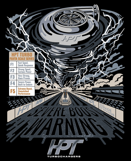 HPT Turbo Tornado T-shirt - HP Race Brands - HPT Turbo - Apparel & Merchandise