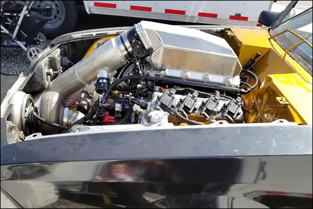 Low Profile Hi-Ram Cooler, 1800hp - HP Race Brands - Shearer Fabrications, Inc. - Intercooler