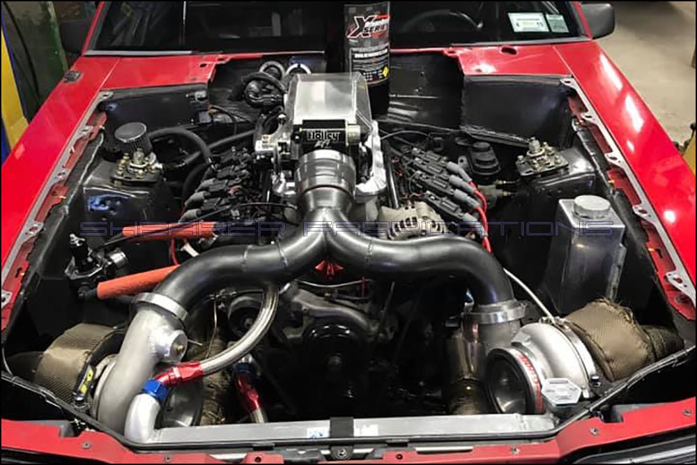 Low Profile Hi-Ram Cooler, 1800hp - HP Race Brands - Shearer Fabrications, Inc. - Intercooler