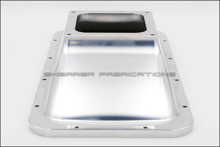 LS/LT/SBF/Hemi Hiram Billet Lid - Single 4500 - HP Race Brands - Shearer Fabrications, Inc. - Intake Lid