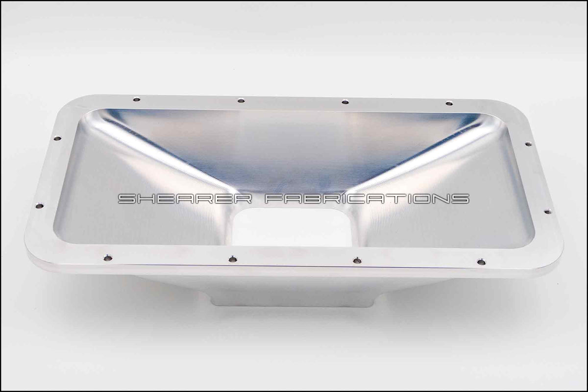 LS/LT/SBF/Hemi Hiram Billet Lid - Single 4500 - HP Race Brands - Shearer Fabrications, Inc. - Intake Lid