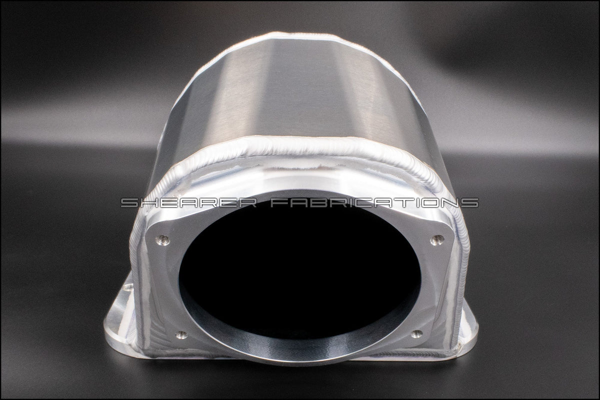 LS/LT/SBF/Hemi Hiram Sheetmetal Lid, 120mm TB - HP Race Brands - Shearer Fabrications, Inc. - Intake Lid