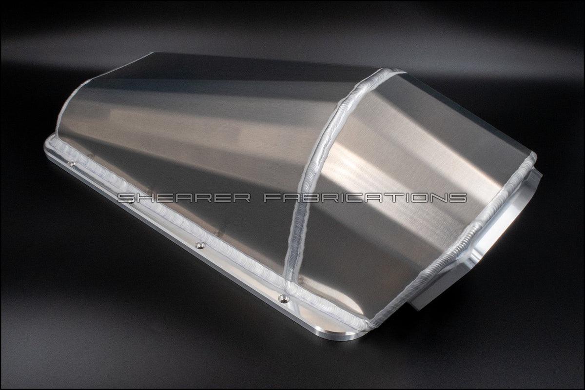 LS/LT/SBF/Hemi Hiram Sheetmetal Lid, 120mm TB - HP Race Brands - Shearer Fabrications, Inc. - Intake Lid