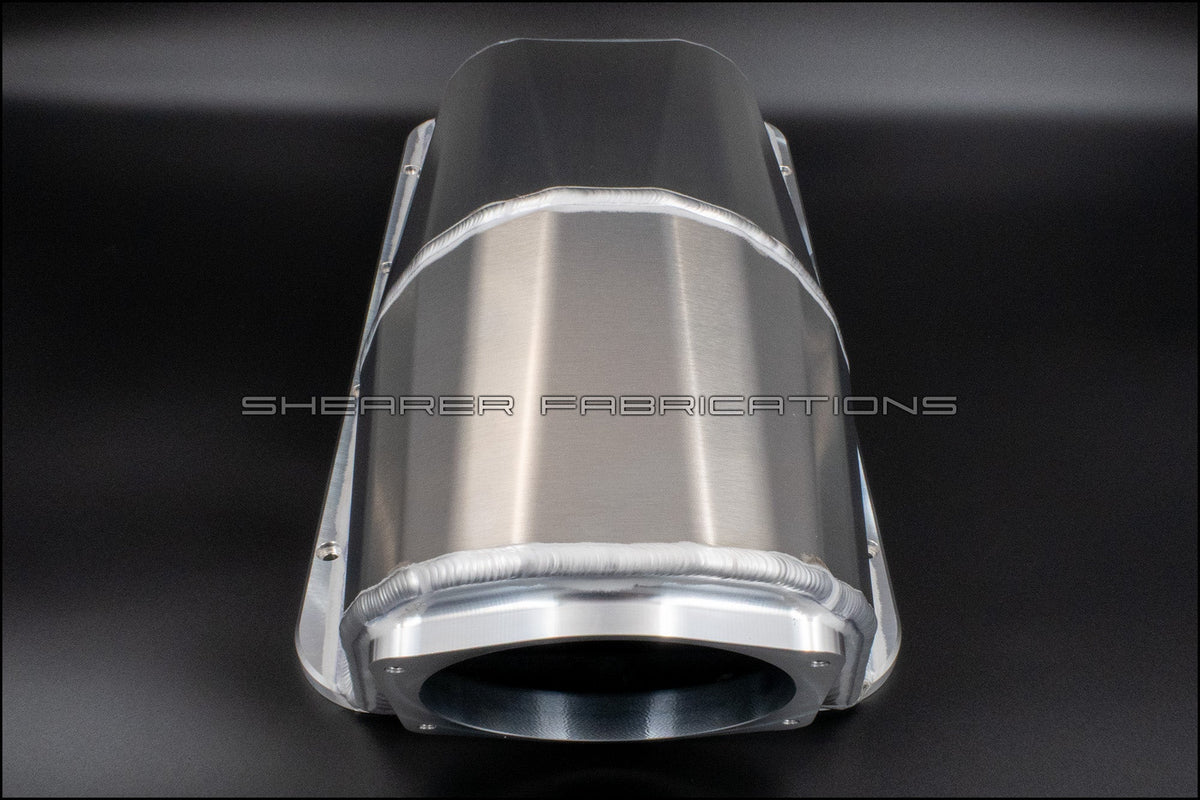 LS/LT/SBF/Hemi Hiram Sheetmetal Lid, 120mm TB - HP Race Brands - Shearer Fabrications, Inc. - Intake Lid