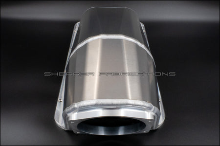 LS/LT/SBF/Hemi Hiram Sheetmetal Lid, 120mm TB - HP Race Brands - Shearer Fabrications, Inc. - Intake Lid