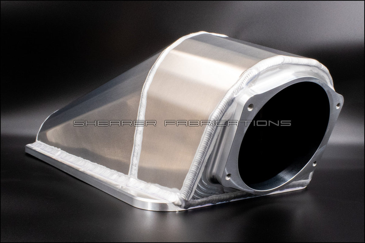LS/LT/SBF/Hemi Hiram Sheetmetal Lid, 120mm TB - HP Race Brands - Shearer Fabrications, Inc. - Intake Lid