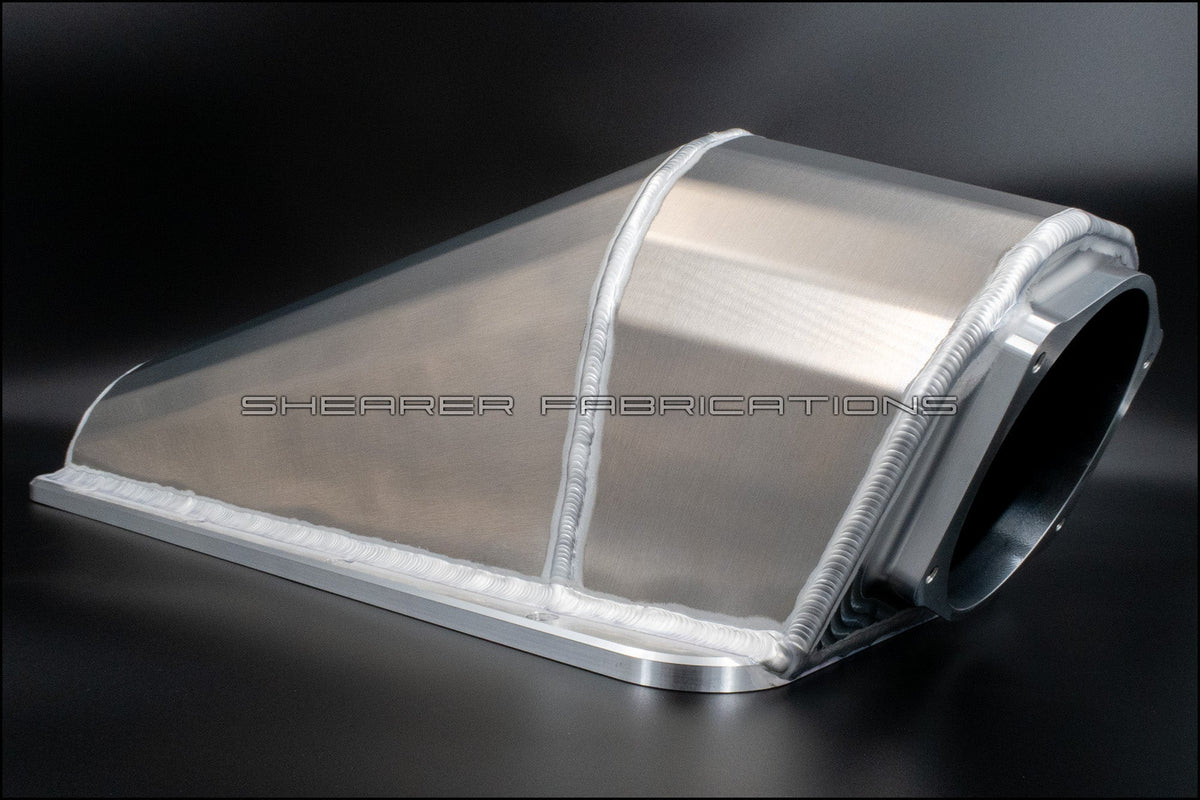 LS/LT/SBF/Hemi Hiram Sheetmetal Lid, 120mm TB - HP Race Brands - Shearer Fabrications, Inc. - Intake Lid