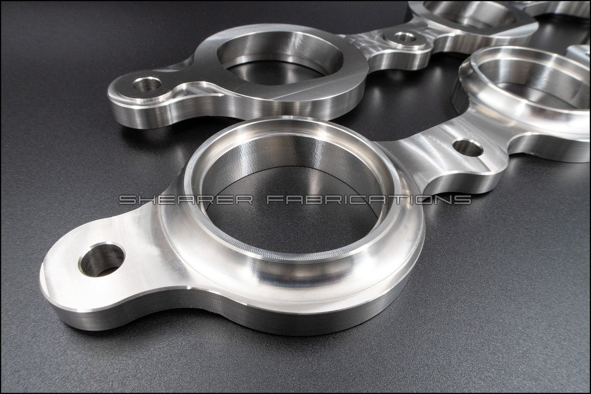 LTx Exhaust Flange, CNC Port - HP Race Brands - Shearer Fabrications, Inc. - Exhaust Flange