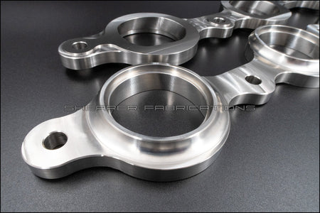 LTx Exhaust Flange, CNC Port - HP Race Brands - Shearer Fabrications, Inc. - Exhaust Flange