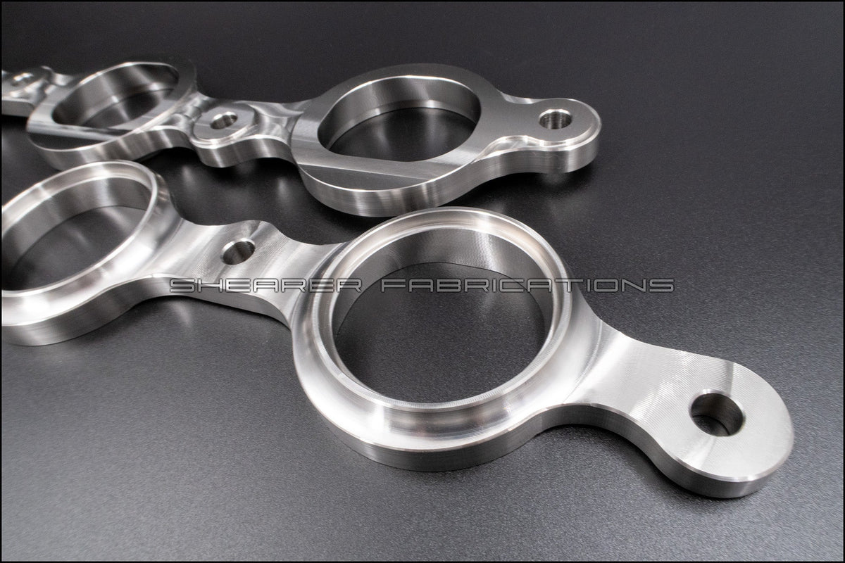 LV3 Exhaust Flange, CNC Port - HP Race Brands - Shearer Fabrications, Inc. - Exhaust Flange