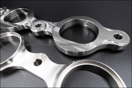 LV3 Exhaust Flange, CNC Port - HP Race Brands - Shearer Fabrications, Inc. - Exhaust Flange