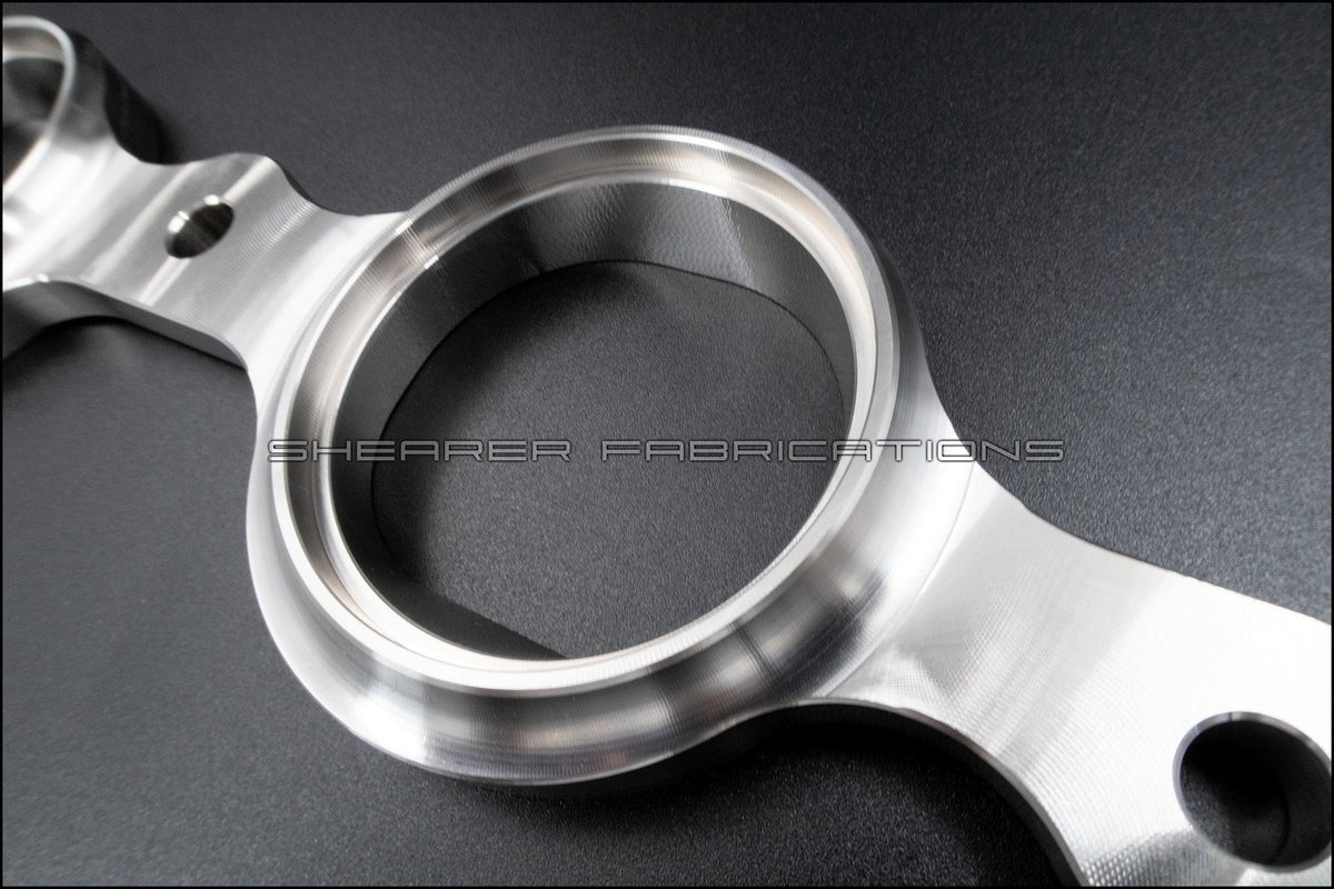 LV3 Exhaust Flange, CNC Port - HP Race Brands - Shearer Fabrications, Inc. - Exhaust Flange