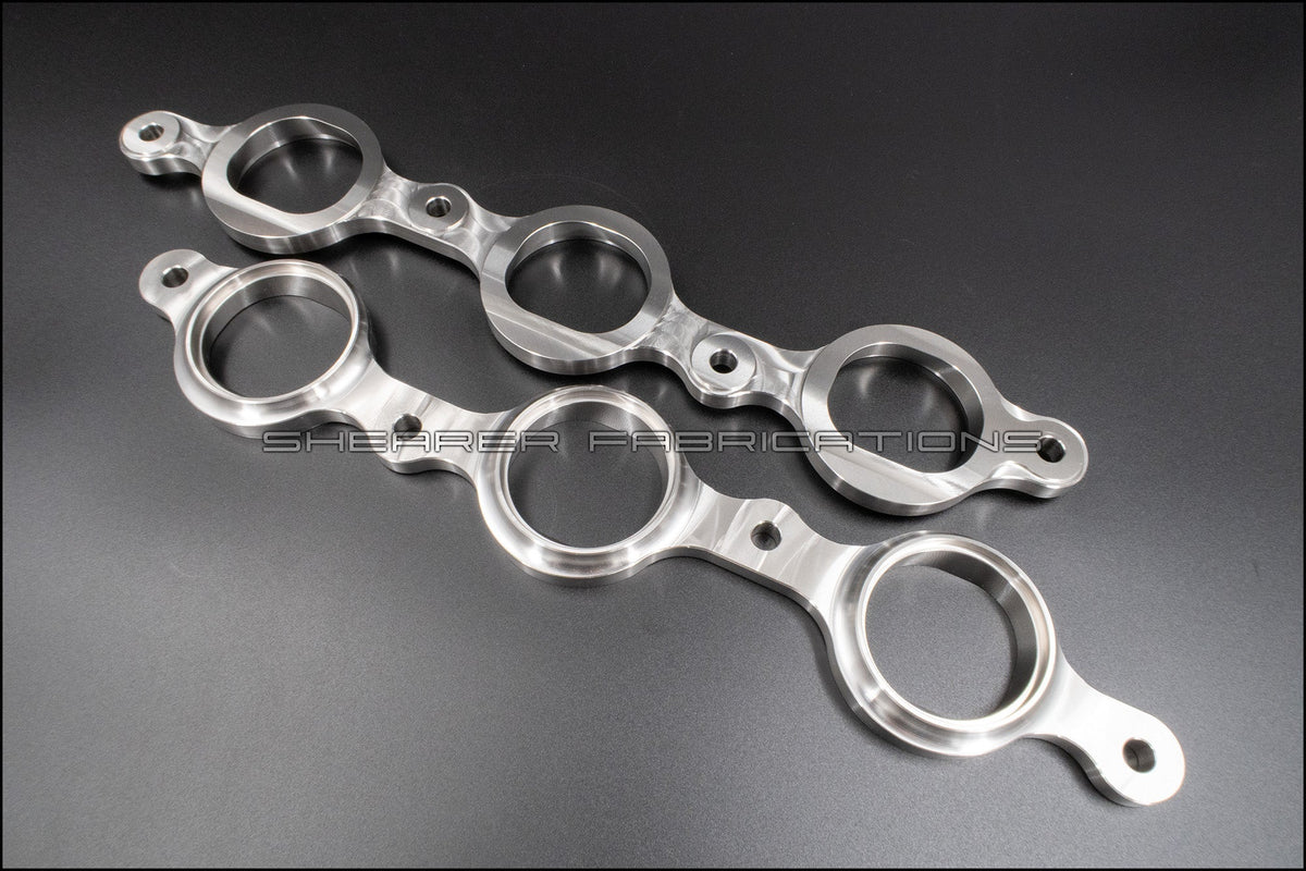LV3 Exhaust Flange, CNC Port - HP Race Brands - Shearer Fabrications, Inc. - Exhaust Flange
