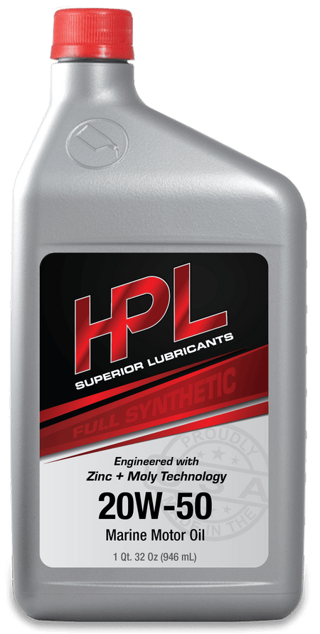 Marine Motor Oil - HP Race Brands - HPL Superior Lubricants - Engine Oil