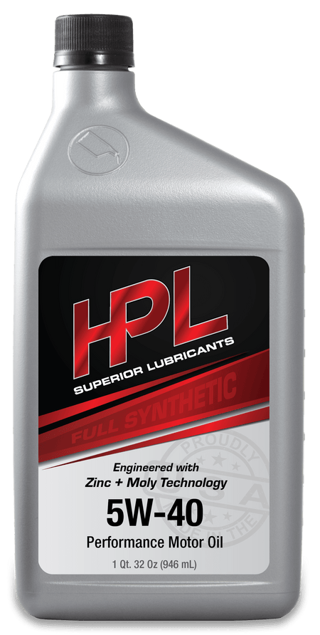 Performance Motor Oil - HP Race Brands - HPL Superior Lubricants - Engine Oil