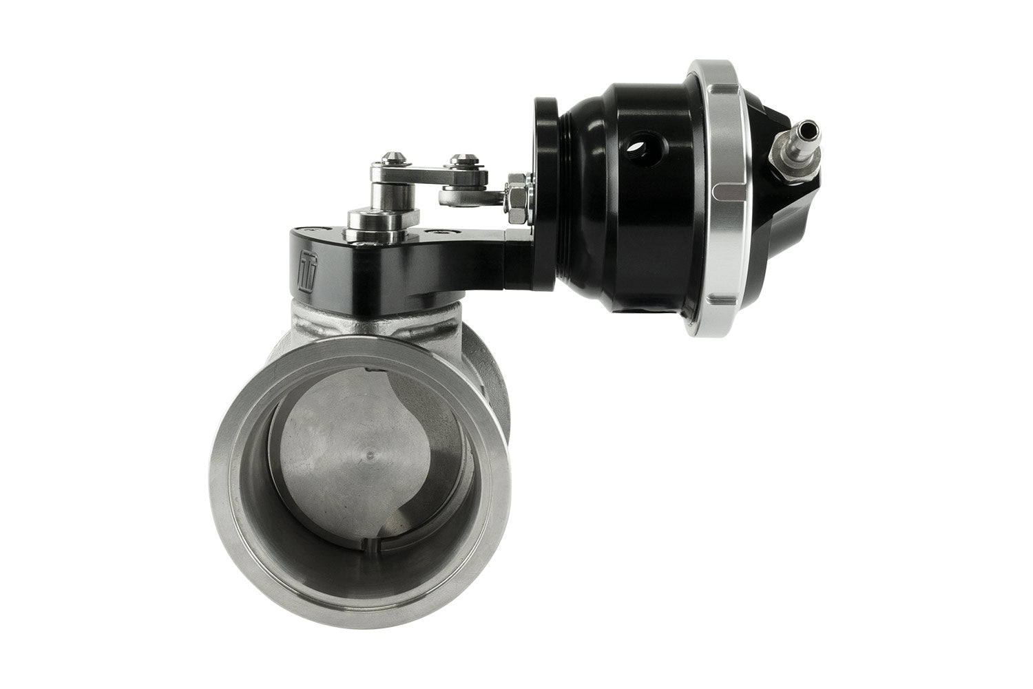 Pneumatic Straight Gate 6psi External Wastegate (Black) - HP Race Brands - Turbosmart - Wastegate