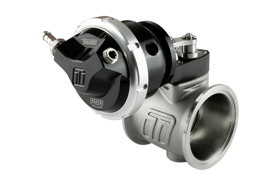 Pneumatic Straight Gate 6psi External Wastegate (Black) - HP Race Brands - Turbosmart - Wastegate