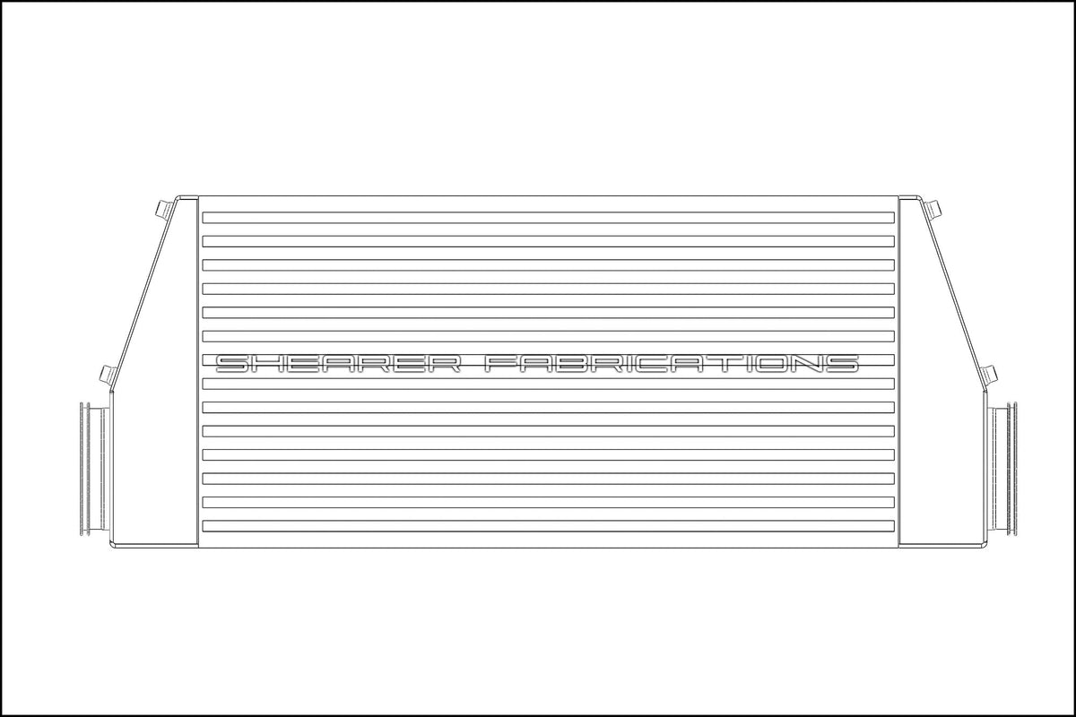 Pro Series, 2400hp, BAIC - HP Race Brands - Shearer Fabrications, Inc. - Intercooler