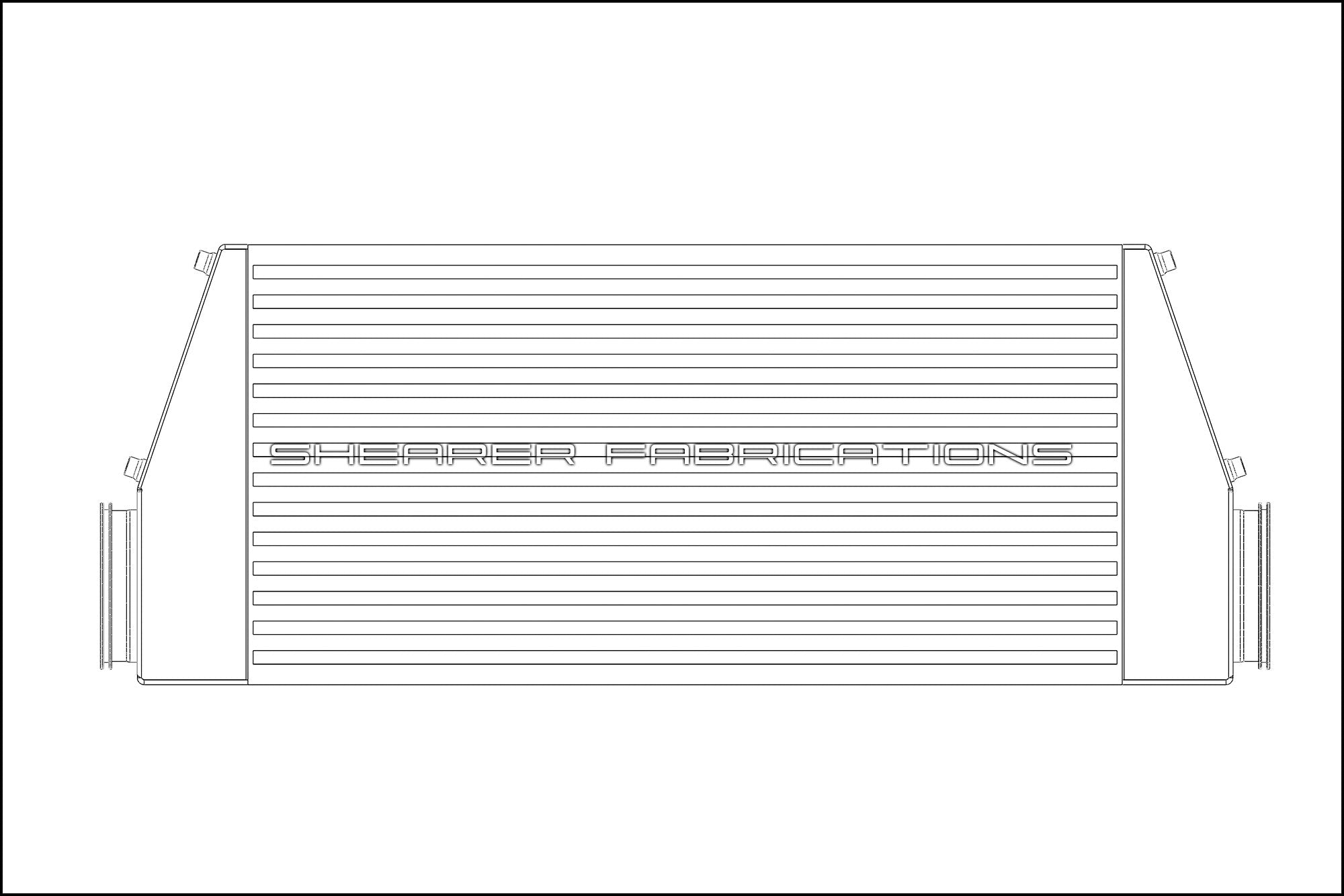 Pro Series, 2400hp, BAIC - HP Race Brands - Shearer Fabrications, Inc. - Intercooler