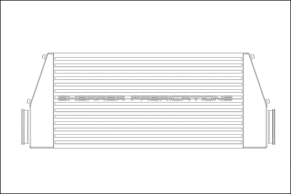 Pro Series, 2400hp, BAIC - HP Race Brands - Shearer Fabrications, Inc. - Intercooler