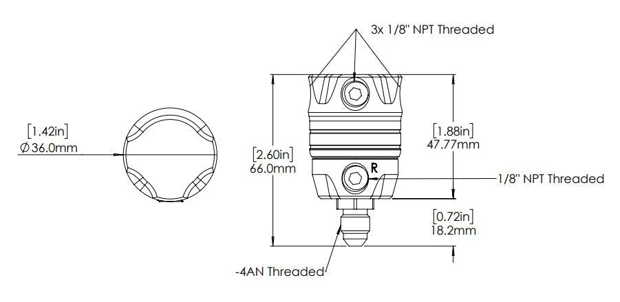 ProOPR Rising Rate Turbo Oil Pressure Regulator (Twin Outlet) - HP Race Brands - Turbosmart - Oil Pressure Regulator