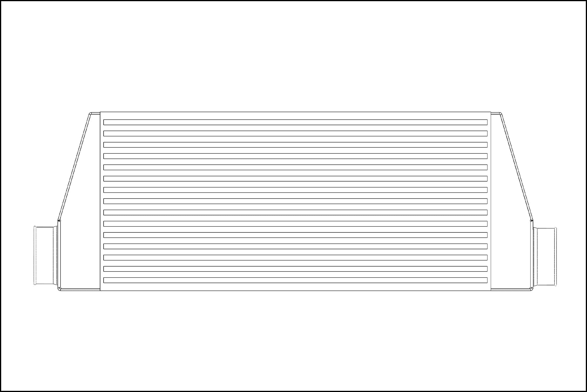 Pro/Series, 1500hp, Single In/Out - HP Race Brands - Shearer Fabrications, Inc. - Intercooler
