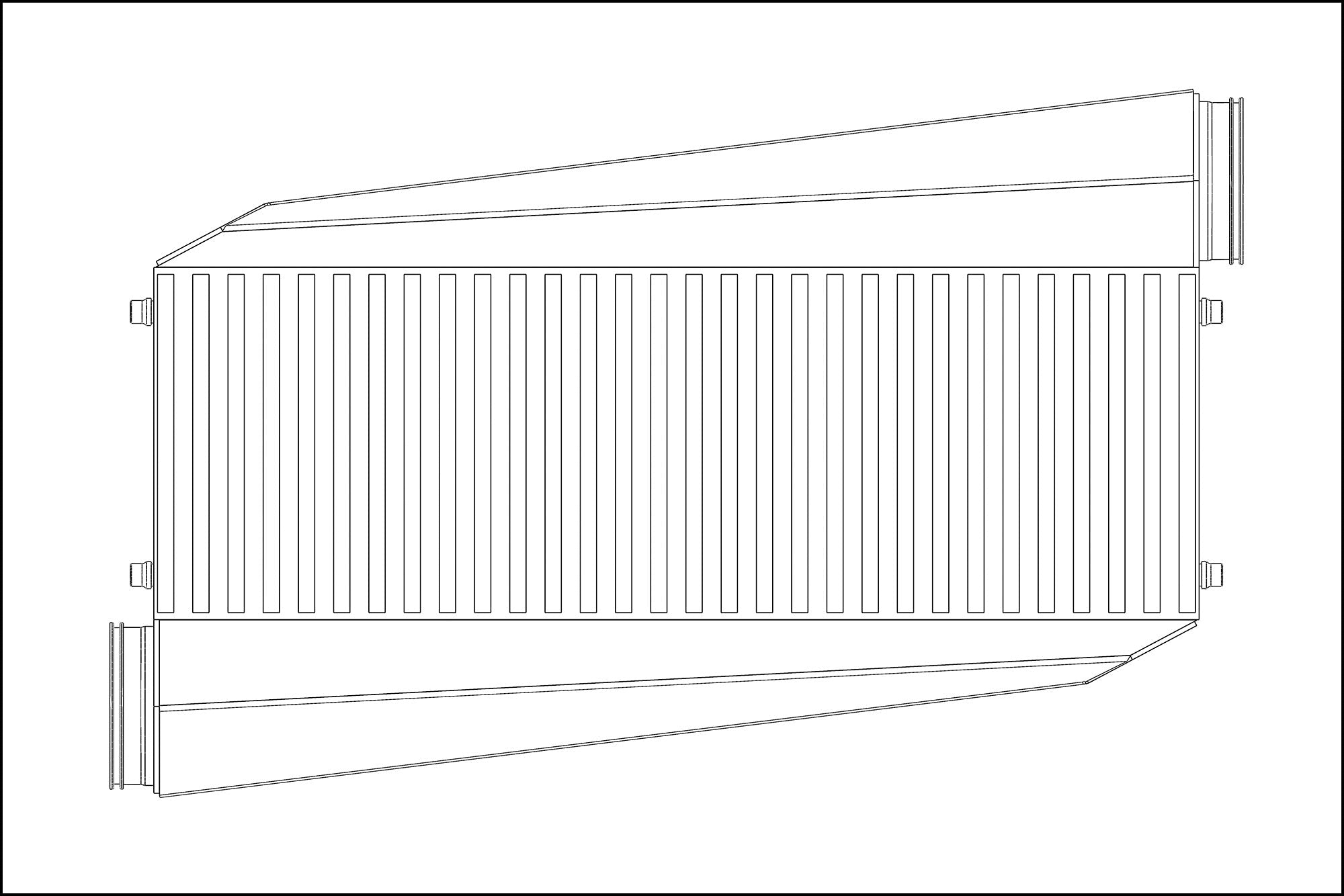 Pro/Series, 1600hp - HP Race Brands - Shearer Fabrications, Inc. - Intercooler