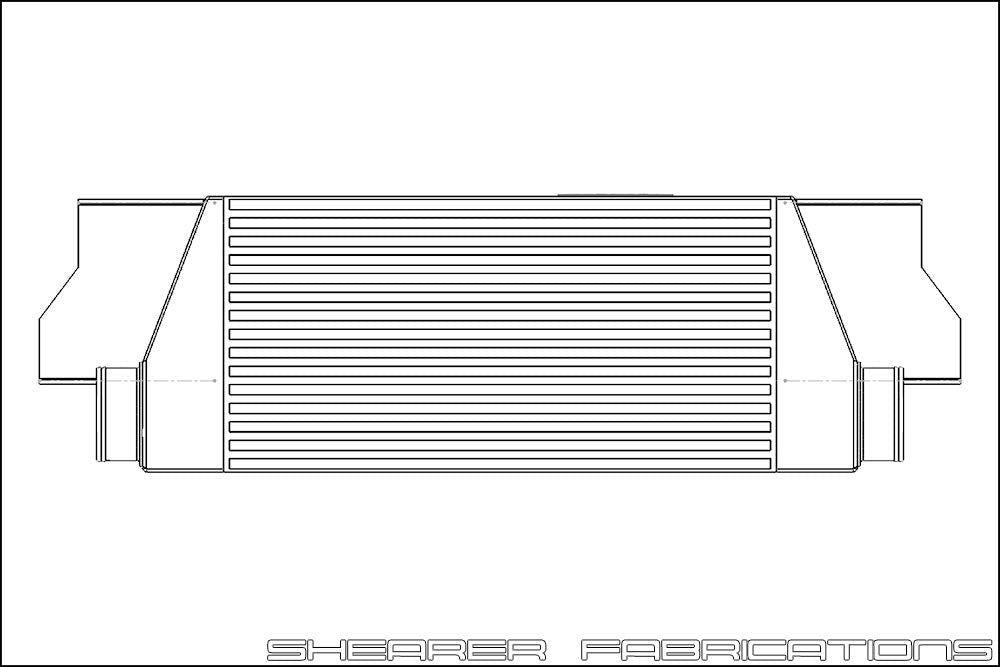 Pro/Series, 2000hp, 4th Gen F-Body IC - HP Race Brands - Shearer Fabrications, Inc. - Intercooler