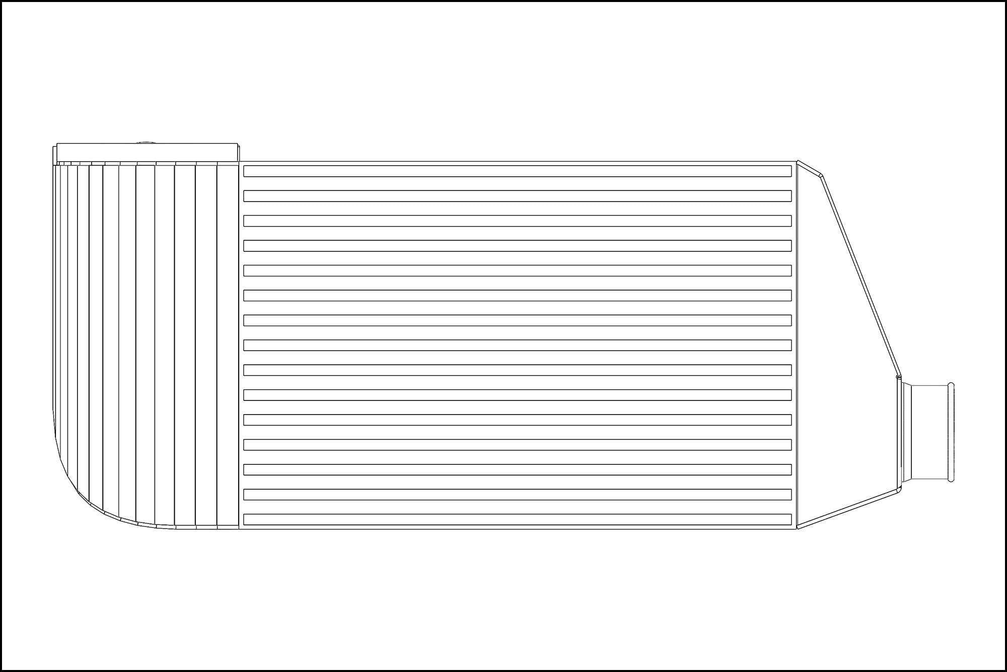 Pro/Series SFWD, 1400hp - HP Race Brands - Shearer Fabrications, Inc. - Intercooler