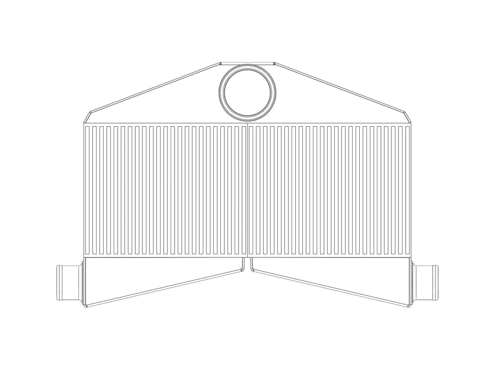 Pro/Series, TT, 1200hp Back Door Outlet - HP Race Brands - Shearer Fabrications, Inc. - Intercooler